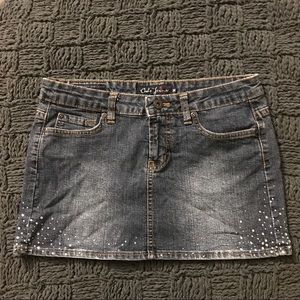 Denim Mini Skirt